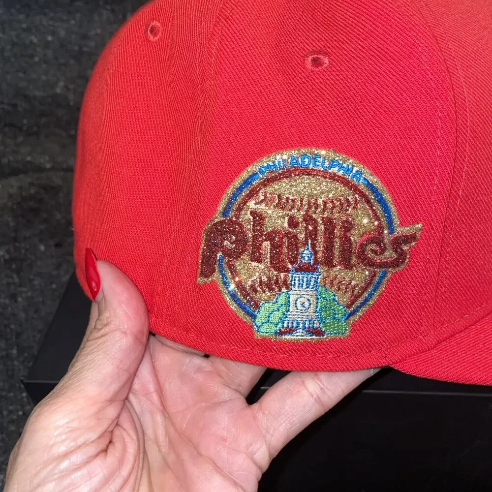 Mitchell & Ness Philadelphia Phillies Throwback 7 1/4 BRAND NEW cap hat Fitted
